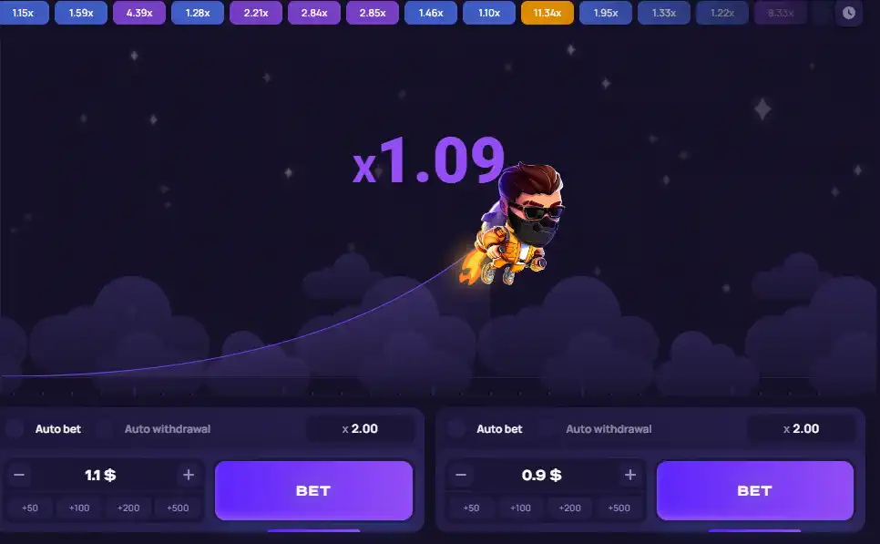 1win Lucky Jet slots