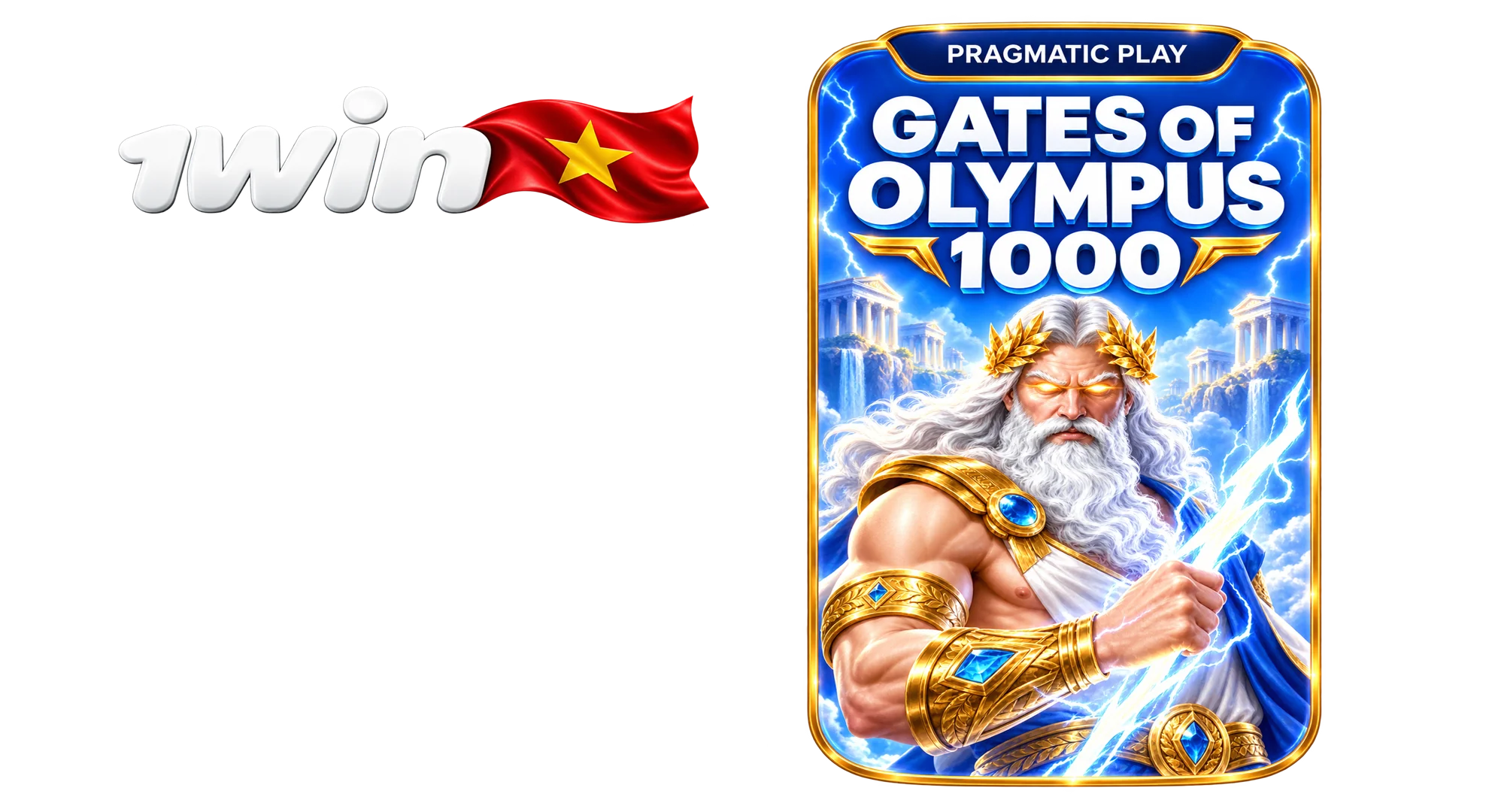 1win Vietnam popular slot Gates of Olympus 1000 by Pragmatic Play with high RTP and bonus features