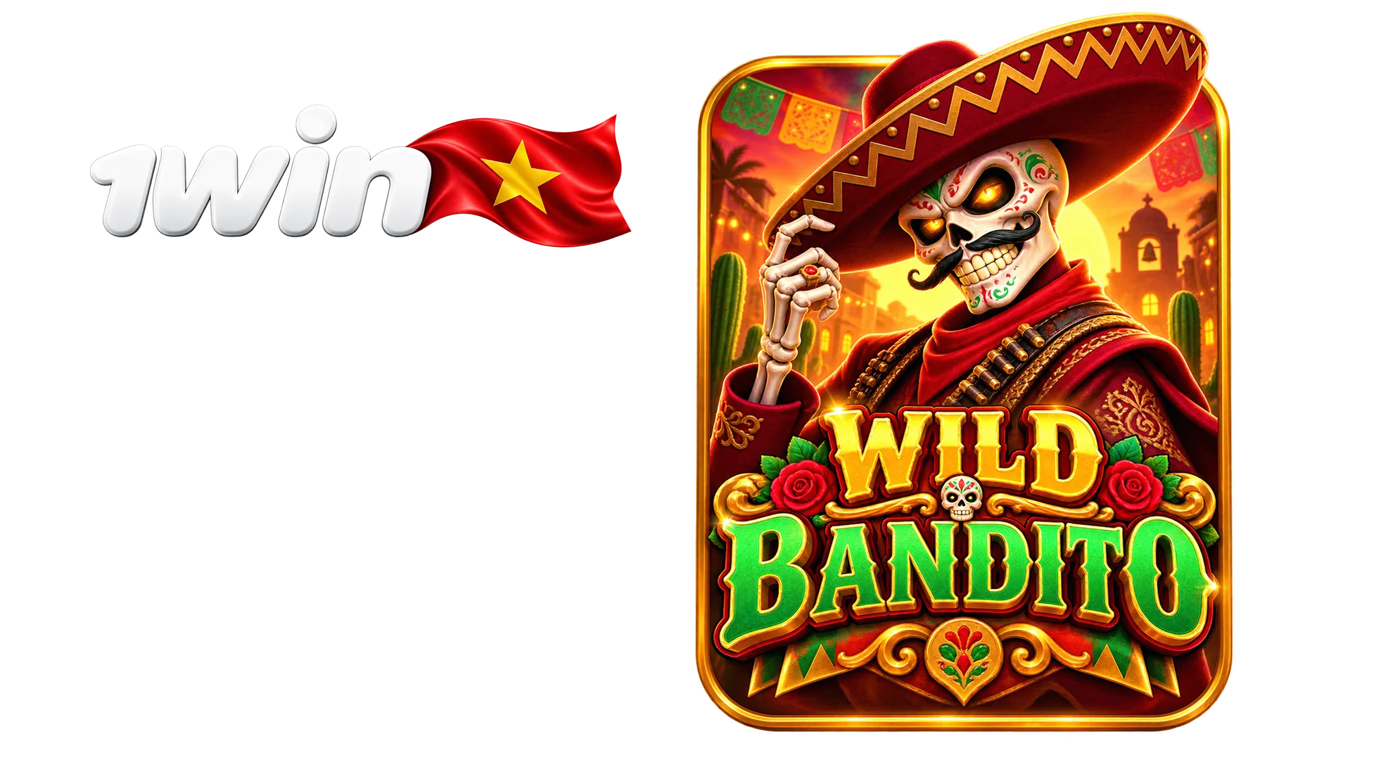 1win Vietnam Wild Bandito slot by PG Soft with sticky wilds and expanding reels for Vietnamese players
